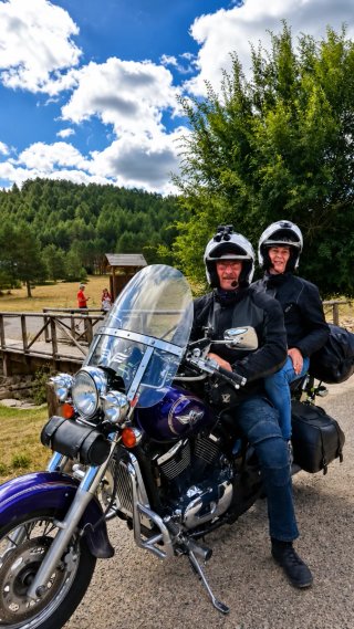 Kawasaki Vulcan 800 C Cruiser Morado