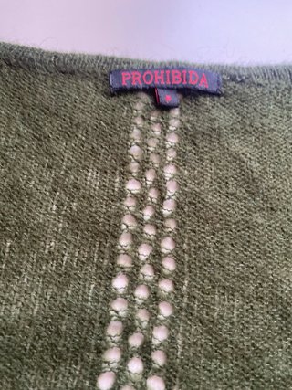Jersey Prohibida verde talla única