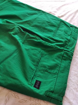 Pantalón Guess Verde Manzana (Talla W:32 - L:32)