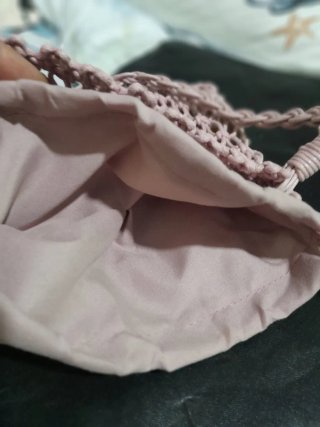 Bolso crochet con Cuentas Multicolor
