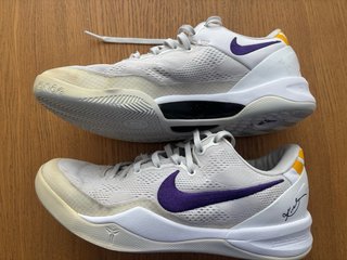 Nike Kobe VIII PROTRO Morado Blanco
