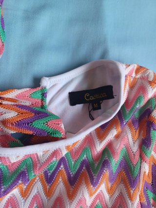 Vestido nuevo Caotica Multicolor Talla M