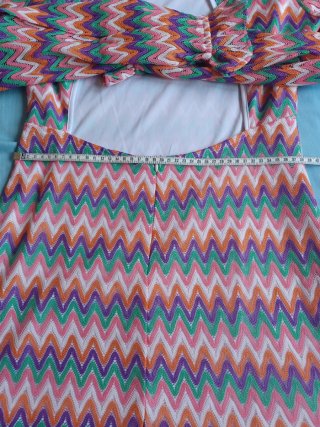 Vestido nuevo Caotica Multicolor Talla M