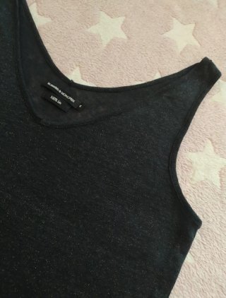 Camiseta tirantes lino Monoprix