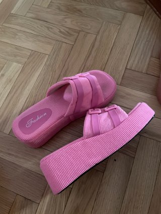 Plataformas rosa rollo Lizzie Mcguire