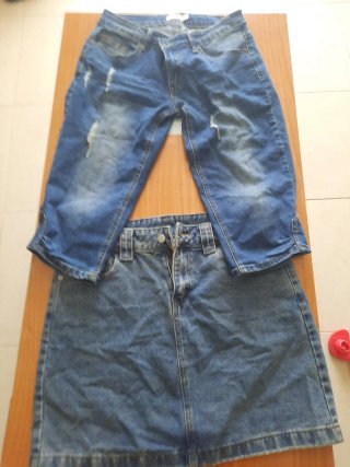 Inside Collection Pantalón Corto Vaquero Azul