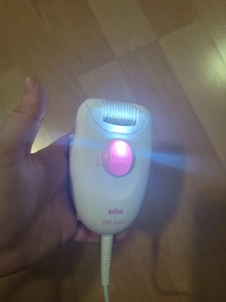 Braun Silk-épil 3 Depiladora Rosa y Blanca