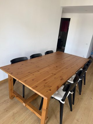 Mesa comedor extensible IKEA NORDVIKEN
