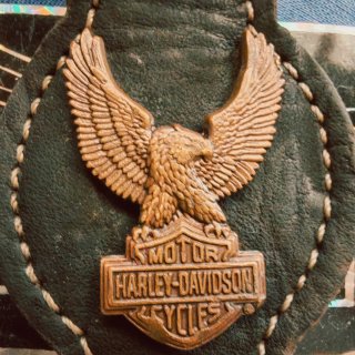 Portachiavi in cuoio Harley Davidson