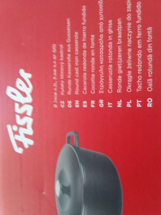 Cazuela Fissler Hierro Fundido 24cm