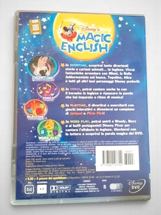 Set 2 DVD della serie: Disney's Magic English