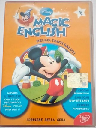 Set 2 DVD della serie: Disney's Magic English