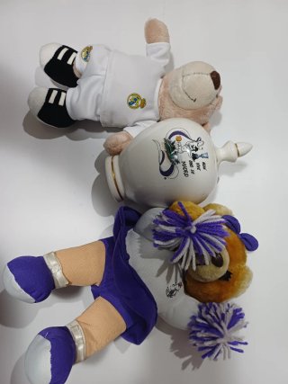 Hucha y peluche Real Madrid