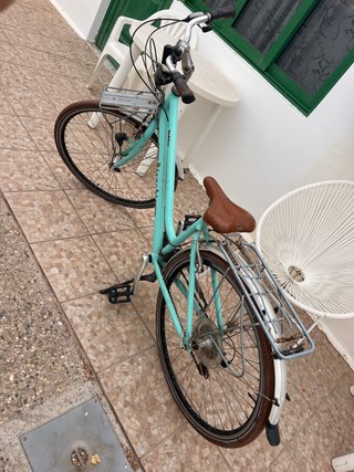 Bicicleta Vintage Turquesa