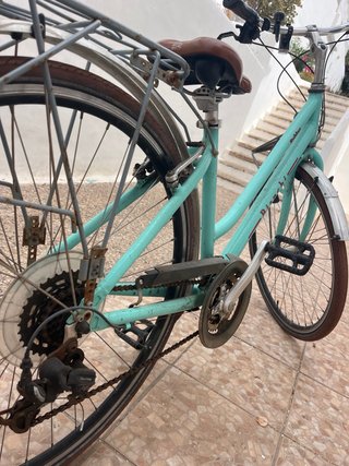 Bicicleta Vintage Turquesa