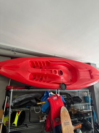 Kayak rojo 1 plaza