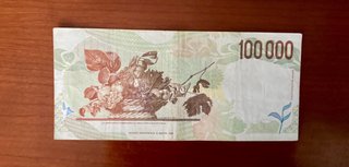 Banconote 100.000 Lire - Lotto 7 pezzi