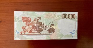 Banconote 100.000 Lire - Lotto 7 pezzi