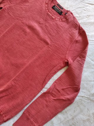 Jersey Superdry Rojo-Coral Jaspeado