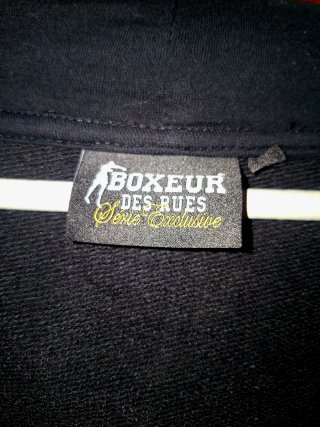 Sudadera Boxeur des Rues con capucha