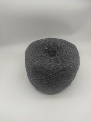 Filato Cotone Lurex grigio