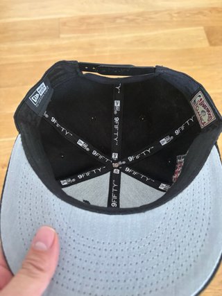 Gorra Chicago Bulls New Era Negra Roja