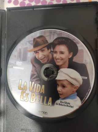 DVD La Vida es Bella - Roberto Benigni