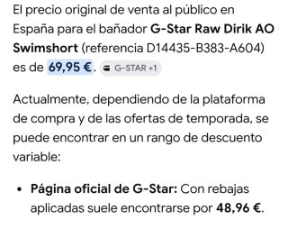 Bañador G-Star RAW Estampado Palmeras