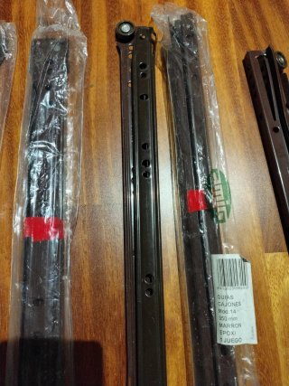 Guias para cajones (5 unidades)