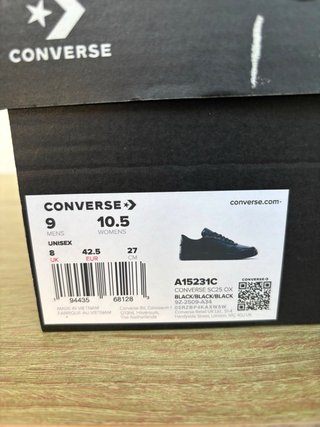 Zapatillas Converse Negras Talla 42