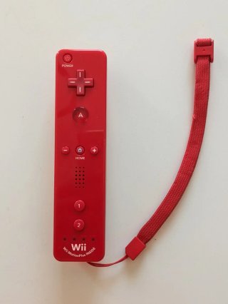 Controller Wii Rosso MotionPlus Originale