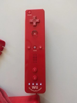 Controller Wii Rosso MotionPlus Originale