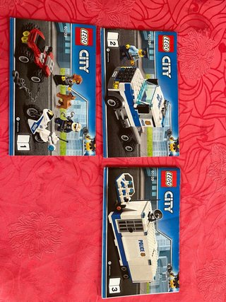 Lego City Camión Policía y Moto