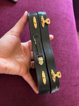 Mini Guitarra Decorativa con Estuche