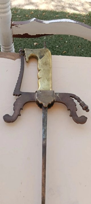 Espada mosquetera y hoja de espada