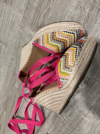 Alpargatas cuña talla 39