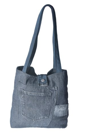 Bolso de tela vaquera