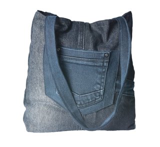 Bolso de tela vaquera