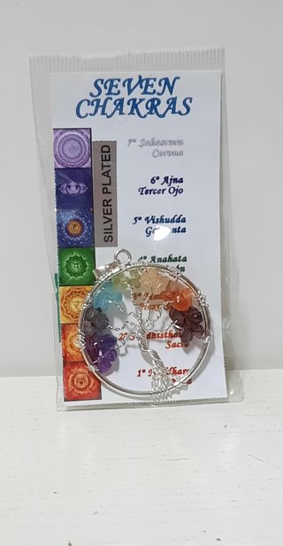 Colgante Árbol de la Vida (7 Chakras)