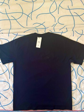Camiseta AMI Paris Negra Talla XL