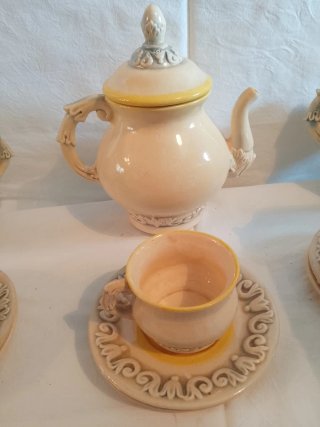 Juego de café/chocolate antiguo