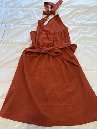 Vestido naranja Women'secret
