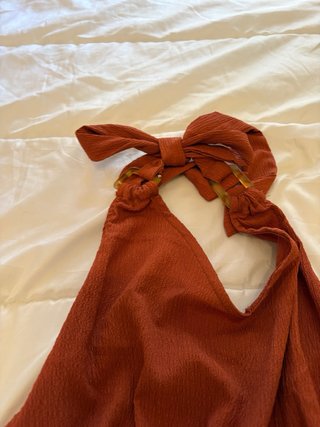 Vestido naranja Women'secret