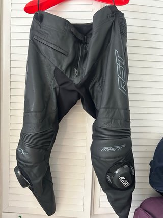 Pantalón cuero moto RST mujer