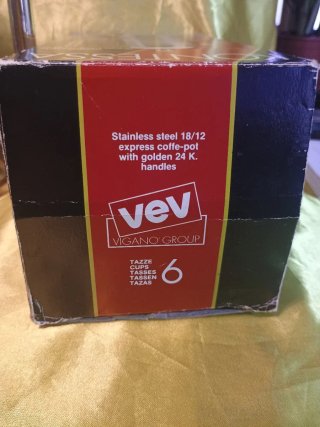 Moka Kontessa Vev Acciaio Inox 18/12