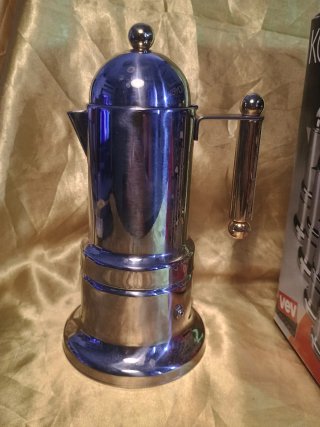 Moka Kontessa Vev Acciaio Inox 18/12