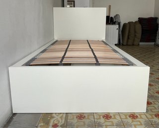 Cama 90 x 200 IKEA Malm Blanca con Cajones