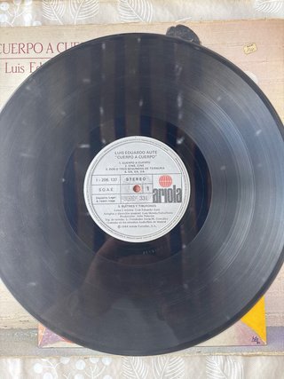Vinilo Cuerpo a Cuerpo Luis Eduardo Aute