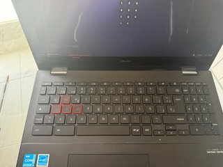 Chromebook Asus Negro/Plateado
