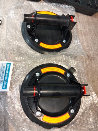 2 Pack Ventosa Para Azulejos Carga 220kg